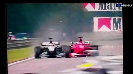 Шумахер срещу Хакинен Белгия 2000 - Schumacher vs Hakkinen
