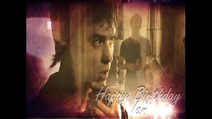 Happy Birthday Ian (h) 