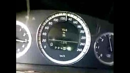 2009 Mercedes E 250 cdi A 0 - 100 kmh