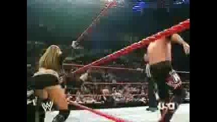 Maria Kanellis And John Cena vs Lita and Edge