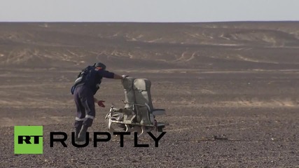 Egypt: EMERCOM units search flight 7K9268 crash site