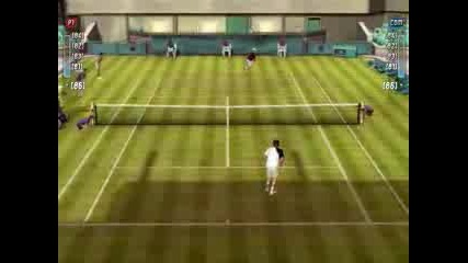 Top Spin 2 Wimbledon - Federer - Roddick