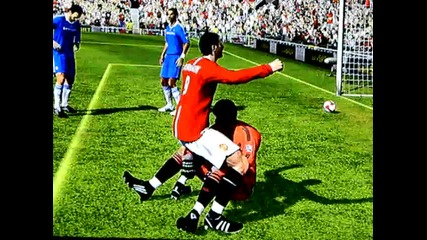 Как реагира Димитър Бербатов след гола си срещу Челси(смях) - Fifa 09