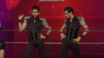Sanaya и Mohit в танцовото състезание Nach Baliye 8