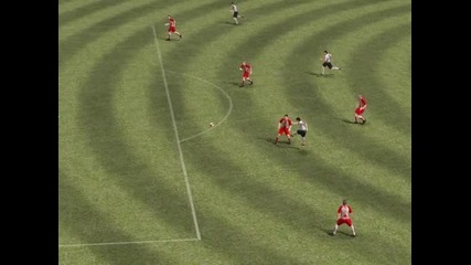 гол на Давид Вила на Pes 2008