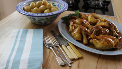 Печени френски пилета с портокал, салвия и джинджифил | Мери Бери любими рецепти |24Kitchen Bulgaria