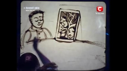 Kseniya Simonova - Sand Animation (ukraines Got Talent, Final) Part1