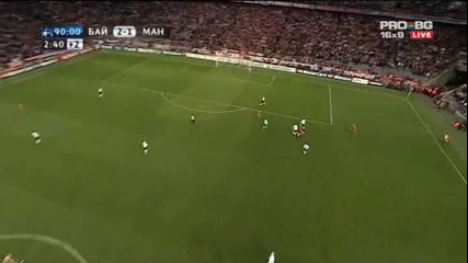 Байерн Мюнхен 2:1 Манчестър Юнайтед - Гол на Олич 