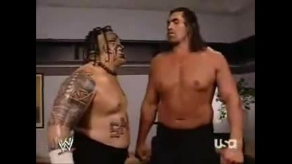 Umaga i The Greath Khali se karat 