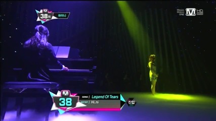Hi ni - Legend of Tears @ Mcountdown [ 13.12. 2012 ] H D