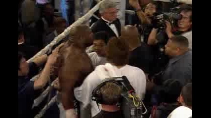 Bob Sapp & Mike Tyson Confrontation