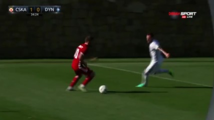 ЦСКА - Динамо Киев 1:2 /първо полувреме/