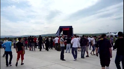 16 броя 21 инча хорни в камиона на Clear Sound - Национално Тунинг Шоу 2010 