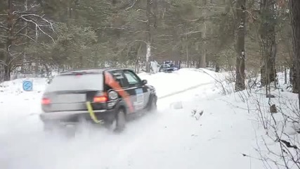 Sno Drift 2010 Action from Rally America, for 