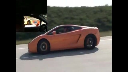 Twin Turbo Lamborghini Gallardo Street Race 