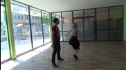 Dancing Stars - Албена и Калоян по време на репетиции - 07.05.2014