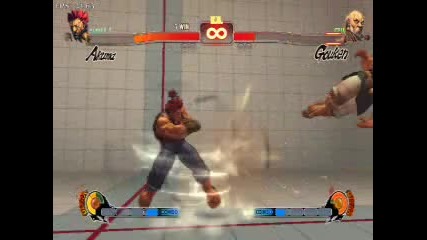 Street Fighter Iv - Akuma vs Gouken Versus Mode