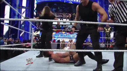 Cody Rhodes, Goldust & Cm Punk vs. The Shield - Six Man Tag Team Match- Smackdown, November 29, 2013