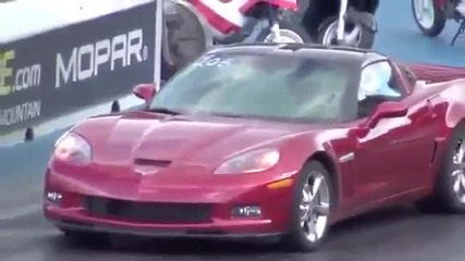 Corvette Z06 срещу Camaro Rs