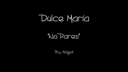 Dulce Maria - Remix no Pares