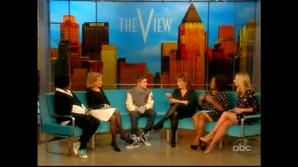 Justin Bieber interview on the View, November 23, 2011