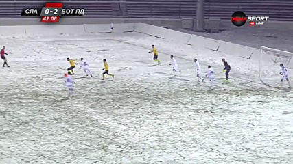 Славия - Ботев Пд 0:2 /първо полувреме/