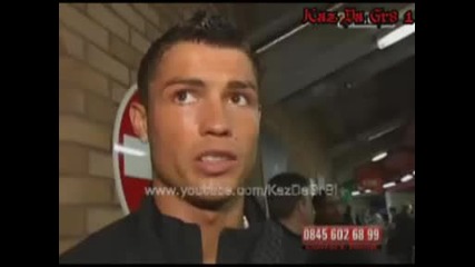 Cristiano Ronaldo Interview - 29/04/09