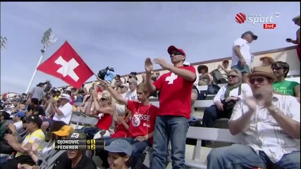 Djokovic vs Federer - Indian Wells 2011!