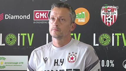Христо Янев преди реванша с Дери Сити