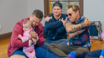 Miz and his friends battle the banging drums of Monroe's music class: Miz & Mrs., April 30, 2019