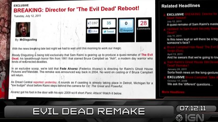 Ign Daily Fix | 12.7.2011 | Netflix Raises Prices & Evil Dead Remake