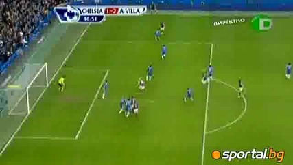 Челси - Астън Вила 3:3 02.01.2011
