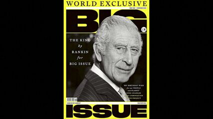 Чарлз III ще се появи на корицата на Big Issue за 75-ия си рожден ден (ВИДЕО)