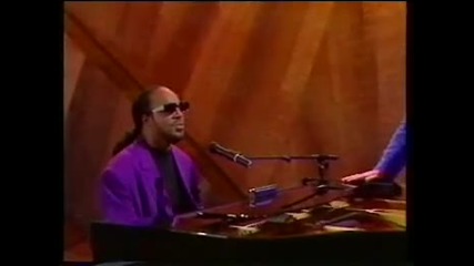 Stevie Wonder & Tom Jones 