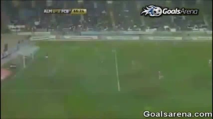 Goal Ibrahim Affelay Barca