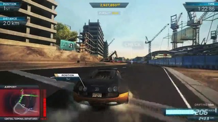 Need For Speed Most Wanted 2012 - Bugatti Veyron Super Sport - Beat 918 Spyder
