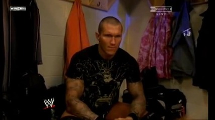 Royal Rumble 2010: Randy Orton & Cody Rhodes Backstage / High Quality! 