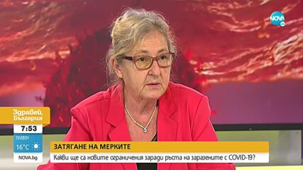 Проф. Кожухарова: Новите мерки не предвиждат затваряне на заведенията