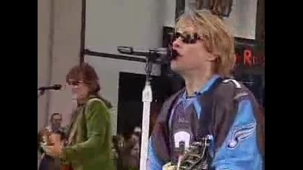 Bon Jovi Radio Saved My Life Tonight Live The Today Show 2004 