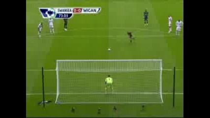 Суонзи 0:0 Уигън