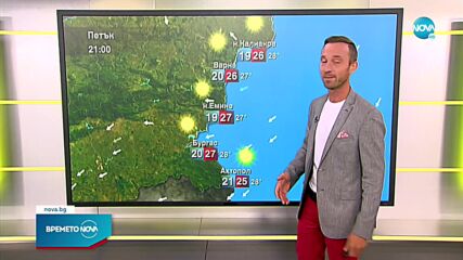Прогноза за времето (23.07.2021 - сутрешна)