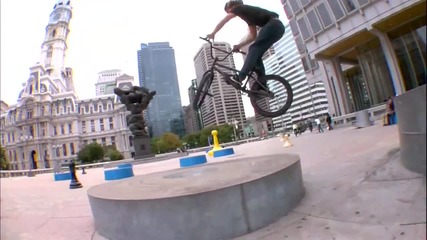 Alli Show - Garrett Reynolds, Kevin Kiraly (part 3 of 4) - Philly Bmx Street Riding & Dealing with C