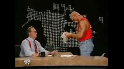 Wwe - Shawn Michaels имитира Hulk Hogan