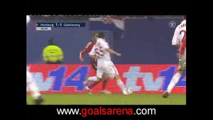 Hamburger - Galatasarai Gol Na Jansen