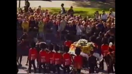 Princess Dianas Funeral Part 7 Elton John & George Michael 