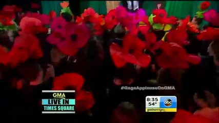П Р Е М И Е Р А Lady Gaga - Applause Live on Gma Hd