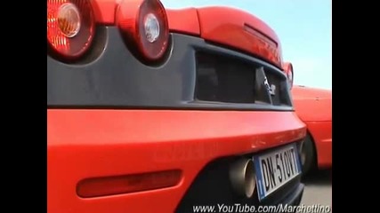 Ferrari 430 Scuderia Start and Rev in Race Mode 