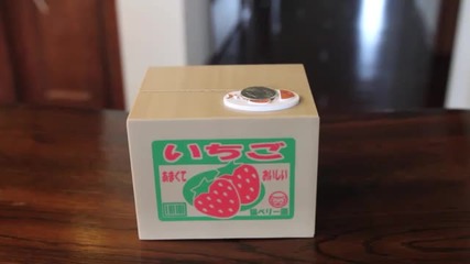 Weird Japanese Toys - Kitty Coin Bank [low, 360p]