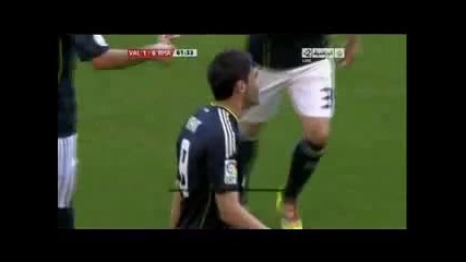23.04.2011 Валенсия 1-6 Реал Мадрид втори гол на Кака