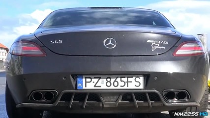 Mercedes Sls Amg Akrapovic еxhaust